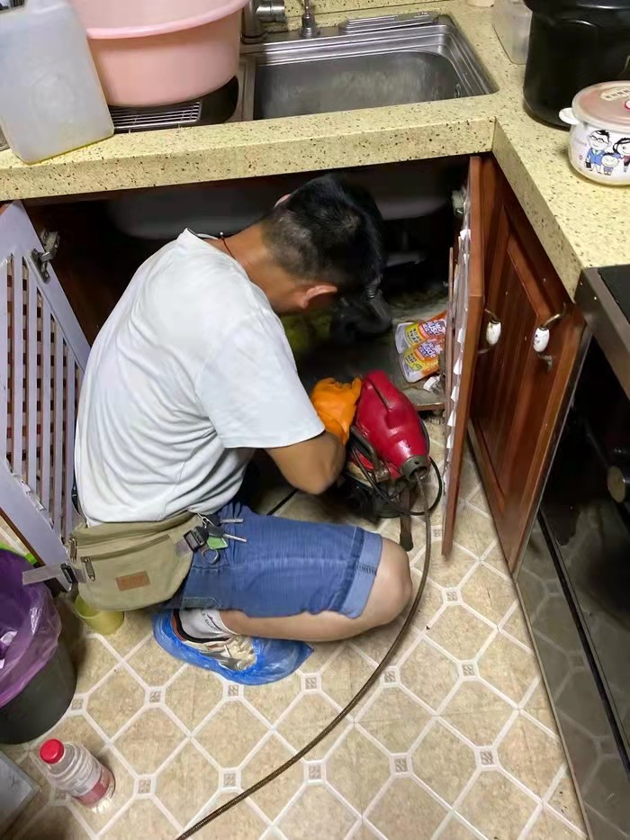 青松乡通下水道